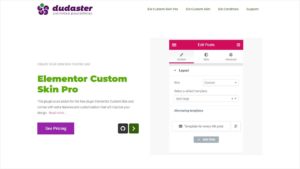 Elementor Custom Skin Pro